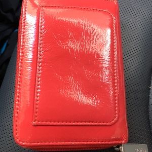 Hobo patent leather wallet